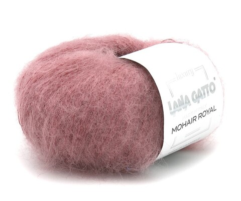 Пряжа Lana Gatto Mohair Royal 14445 ягодный сорбет