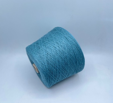 Filcom (пр.Италия), art-Monica 2/11 550м/100гр.80%Буретный шелк 20%Кашемир, цвет-Голубая водоросль арт.28565