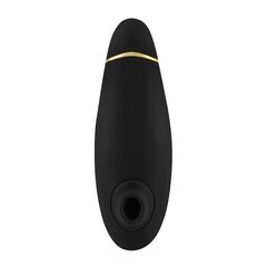 Черный бесконтактный клиторальный стимулятор Womanizer The Original Premium - 