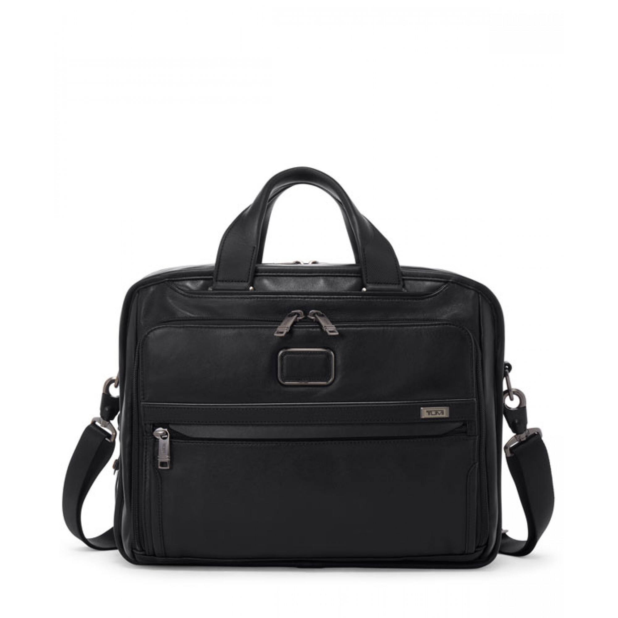 Портфель кожаный Organizer/Black
