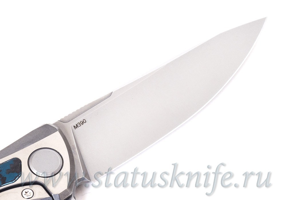Нож Широгоров Флиппер F95NL 3M M390 CF ARCTIC STORM MRBS