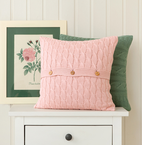 Наволочка декоративная 40х40 Luxberry Imperio 22 розовая