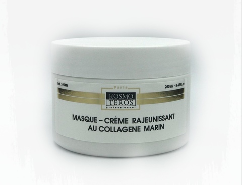 Крем-маска омолаживающая с морским коллагеном, Masque creme rajeunissant au collagene marin, Kosmoteros (Космотерос), 250 мл