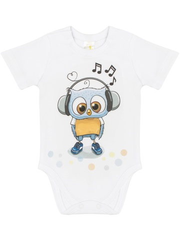 Боди с коротким рукавом "Наш Совенок"