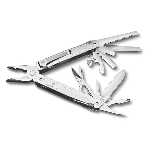 Мультитул Victorinox SwissTool MX Clip, 115 mm, 27 функций, блистер (3.0327.MKB1)