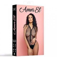 Боди в крупную сетку на молнии Amor EL Benito, S/L