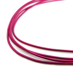 Канитель мягкая, гладкая KAN/MD, 0,7 мм глянец, пурпурный