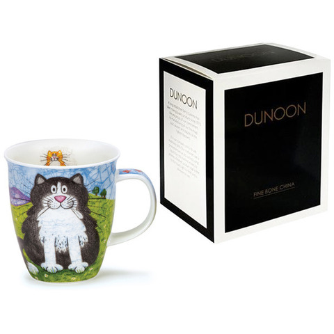 Кружка Dunoon Черно-белый Невис 480мл