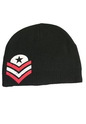 Rush Couture | Шапка SHIELD OF LIBERTY BEANIE Black сзади