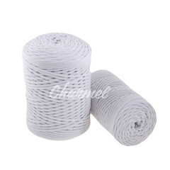 White cotton cord 3 mm