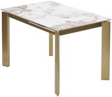 Стол CORNER 120 GLOSS LUXURY PANDORA SOLID CERAMIC / шампань