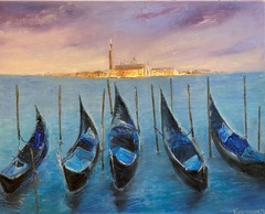 Картина «Венеция в пастельных тонах»