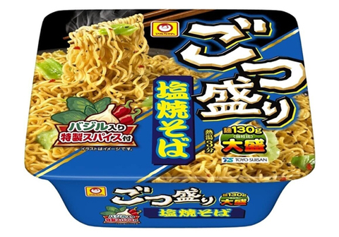 Суп-лапша Toyosuisan c базиликом и специями, 158г