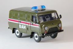 UAZ-3741 VAI Military Automobile Inspection Agat Mossar Tantal 1:43