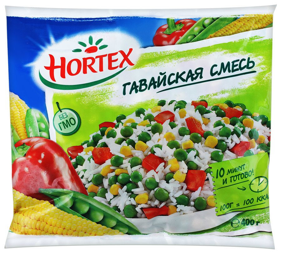 Смесь овощей. Гавайская смесь 400гр Hortex. Овощная смесь Гавайская 400г Hortex. Гавайская смесь Vитамин 400 гр. Hortex смесь овощная VIP замороженная 400 г.