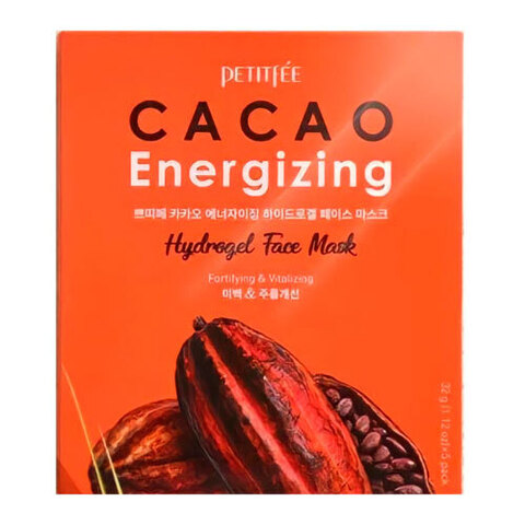 Petitfee Cacao Energizing Hydrogel Mask - Маска гидрогелевая разглаживающая с экстрактом какао