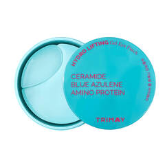 Успокаивающие патчи для век с азуленом и церамидами Trimay Hydro Lifting Gel Eye Patch