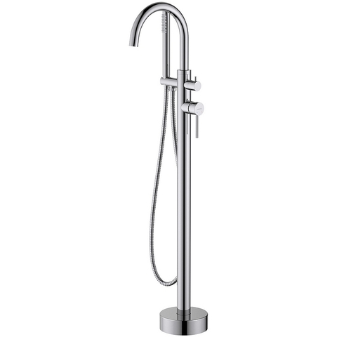 Aquatek AQ1345CR ЕВРОПА смеситель для ванны напольный