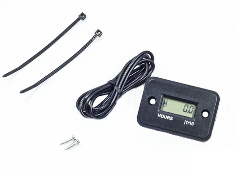 Счетчик моточасов (без тахометра) SM-PARTS  SMP-006 черный