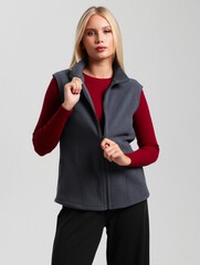 Толстовка (жилетка) Орбита Виотекс СЕРЫЙ