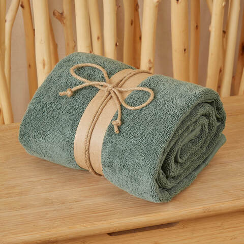 Полотенце 41х76 Onsilk Шанти оливковое