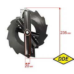 Шнек DDE ST6562 левый (795-538-028)