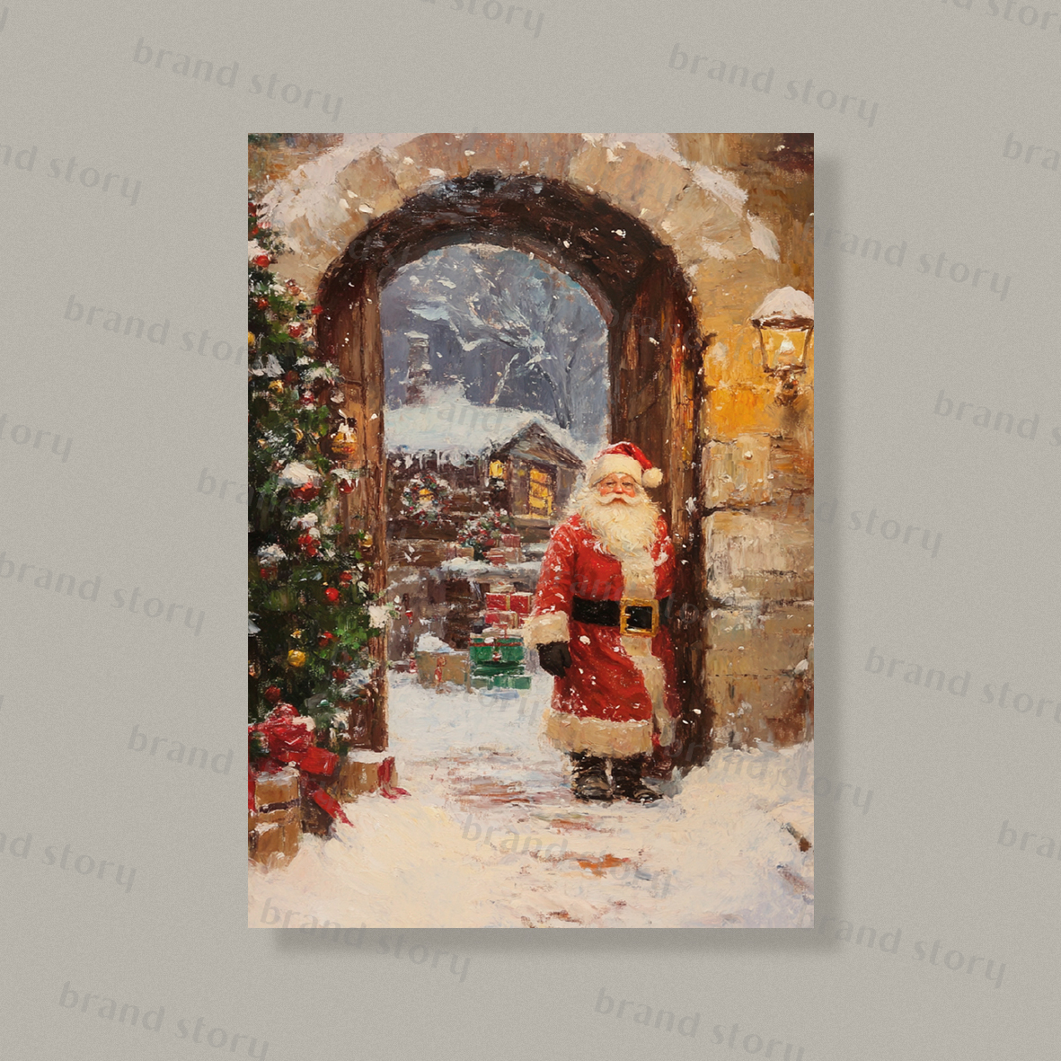 Открытка НГ164 (10 шт.) 7 х 10 см