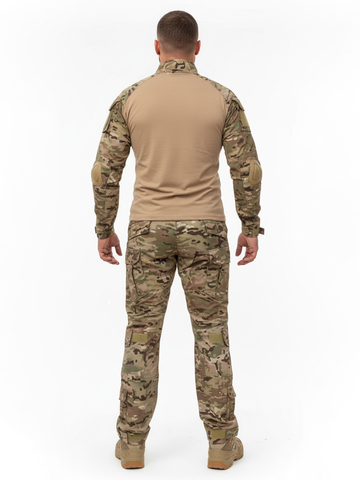 Костюм тактический с наколенниками и налокотниками (мультикам) (А)