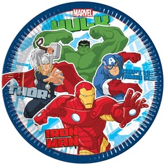 Тарелки, Мстители, 23 см, 6 шт.