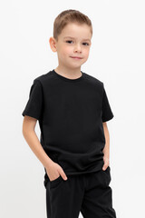 фуфайка  для мальчика  К 302125/черный