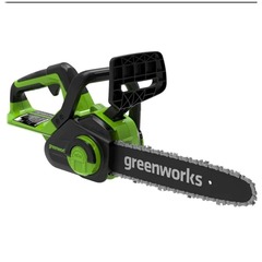 Цепная пила Greenworks G40CS30IIK2 40V (30 см) аккумуляторная, с АКБ 2 А/ч и ЗУ