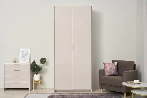 Шкаф 2-х створчатый Пандора ШК-04 кашемир / айриш