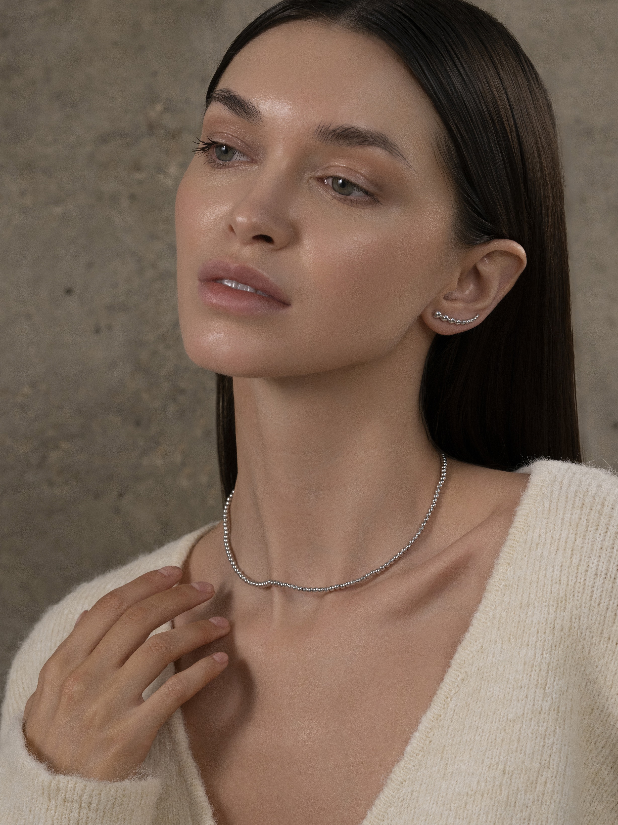 Серьги-клаймберы Тетрис