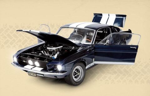 Ford Mustang GT-500 Shelby Tuning 1967 1:8 DeAgostini fully assembled