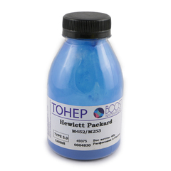 Тонер голубой для HP Color LaserJet M252, M274, M277, M452, M462. Boost - 40 г.