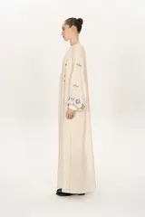 Платье длинное, разноцветное