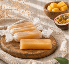 Ириска сливочная «Манго–маракуйя» мягкая / 1шт