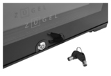 Винный шкаф Zugel ZCWF521DB черный