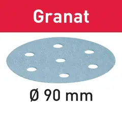 Шлифовальные круги STF D90/6 P320 GR/100 Granat FESTOOL 497372