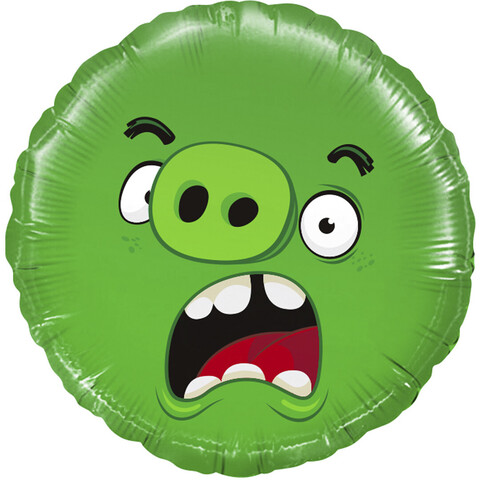 Фольгированный круг с изображением 