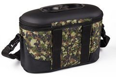 Кан рыболовный HIGASHI Live bait box 7.5L Green Digital Camo