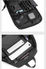 Картинка рюкзак однолямочный Ozuko 9516 Black - 11