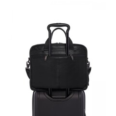 Портфель кожаный Organizer/Black