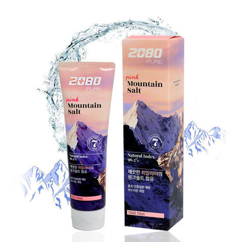 2080 pure salt pink mild-mint toothpaste 120 мл