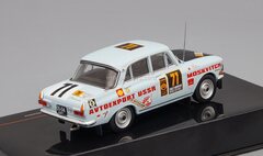 Moskvitch-412 #71 Rally London Mexico 1970 G.Holm V.Boubnov IXO Models 1:43