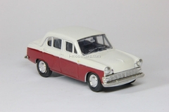 Moskvich-403 two color white-darkred Agat Mossar Tantal 1:43