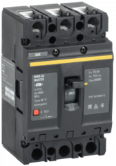 Автоматический выключатель ИЭК 3 25А ВА 88-32 25Ка MASTER SVA10-3-0025-02