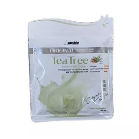Anskin Original Teatree Modeling Mask Альгинатная маска с экстрактом чайного дерева