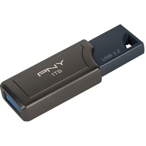 Флеш-накопитель PNY Technologies 1TB PRO Elite V2 USB 3.2 Gen 2 Flash Drive 600 MB/s