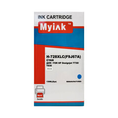 Картридж MyInk 728 XL (F9J67A) для HP Designjet T730/T780  Cyan